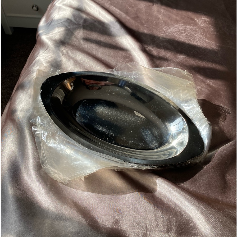 Set of 8 metal serving platters